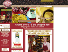 Tablet Screenshot of prestogeorge.com